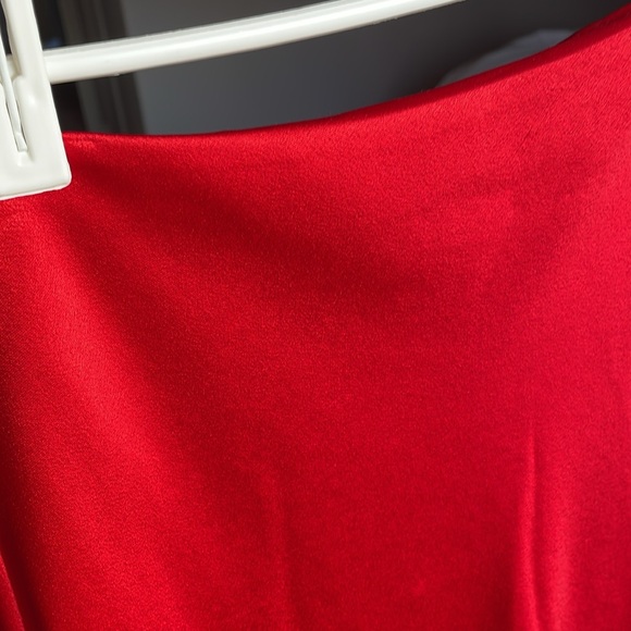 Alice & Olivia Maeve satin midi slip skirt - Picture 9 of 16